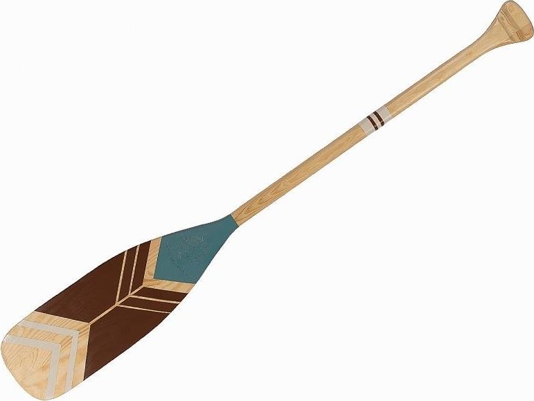 John Paddle Pagaj ozdoba drewniana malowana 120 cm WZ4