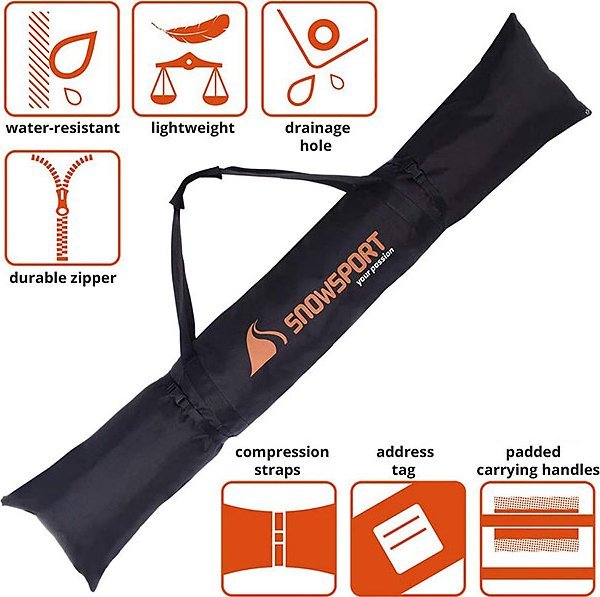 Snowsport Pokrowiec na narty Snowsport SuperPro 6in1