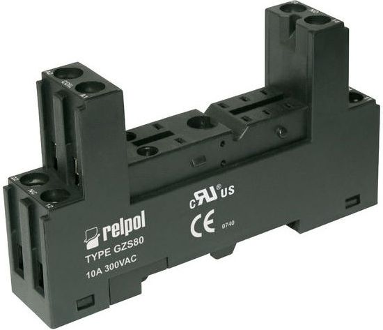 Relpol Gniazdo przekaźnikowe do RM84/ RM85/ RM87L/ RM87P GZS80 (2613503)