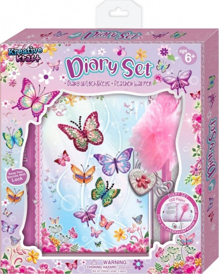 Pulio PECOWARE pamiętnik w zest.motylki 531NBG 20284