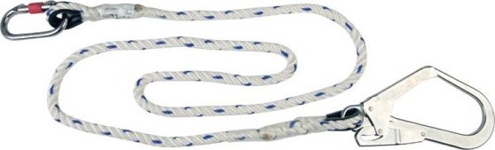 Delta Plus LO007150CD - LONŻA Z LINY SKRĘCANEJ + 1 AM002 + 1 AM022