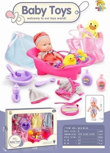 Zestaw Lalka BLS-W140