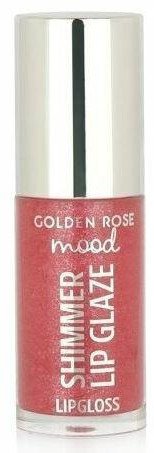 Golden Rose Mood Shimmer Lip Glaze Lipgloss Błyszczyk z drobinkami do ust 252 Peach Fizz 6 ml
