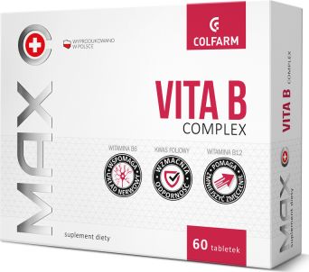 Colfarm Vitaminum B Colfarm tabl. 60 tabl.