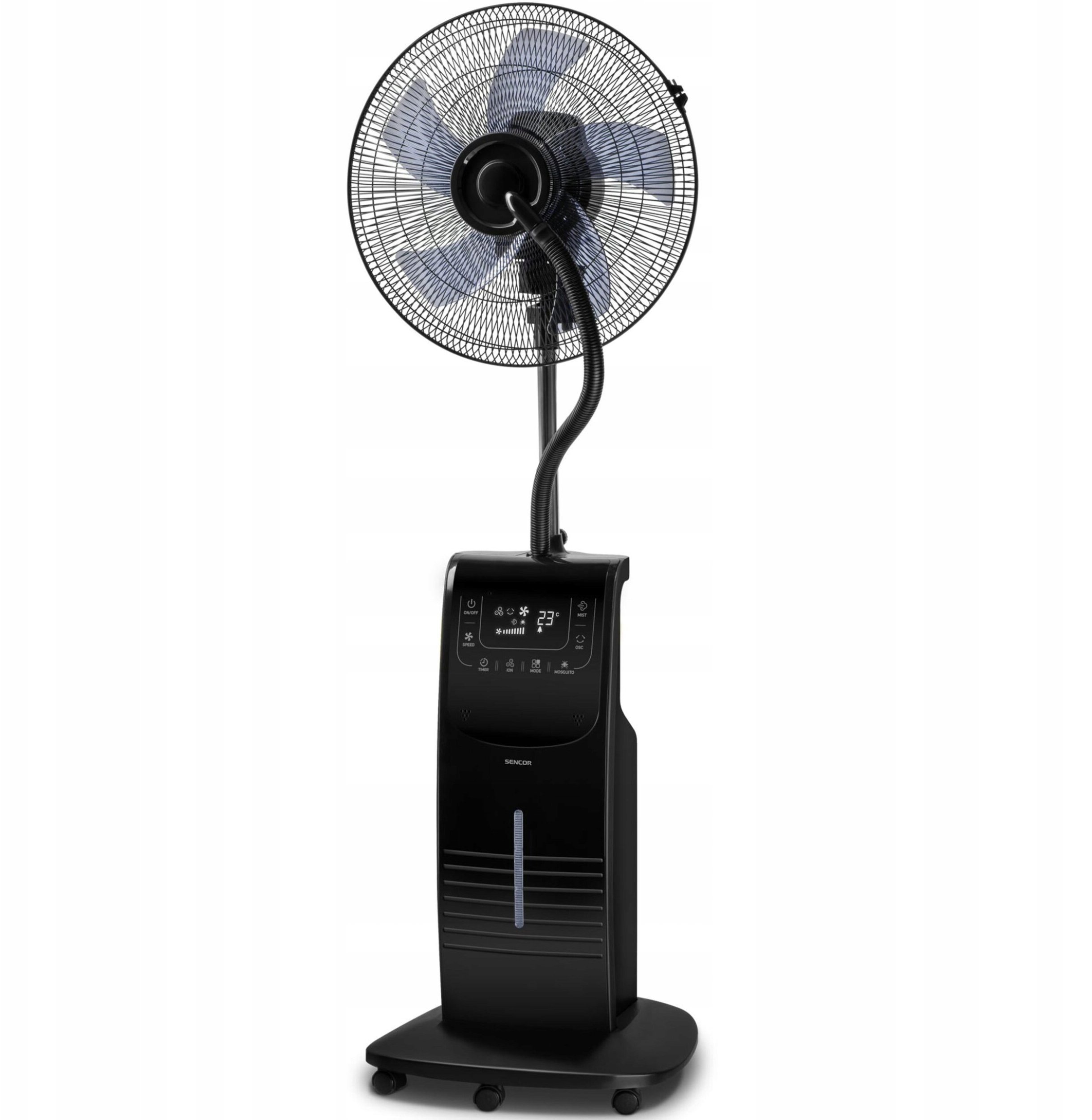 SFN 1054BK Wentylator stojacy z nawilaczem