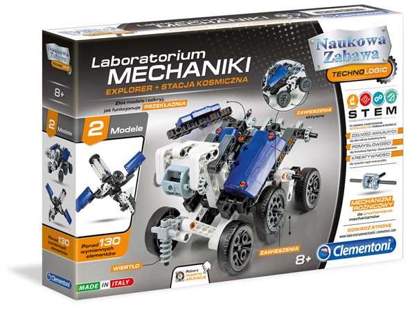 Clementoni Laboratorium Mechaniki Pojazdy Kosmiczne (50519)
