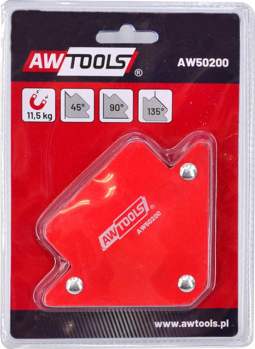 AWTools AWTOOLS KĄTOWNIK SPAWALNICZY MAGNETYCZNY 11,5KG.82x120x13 AW50200