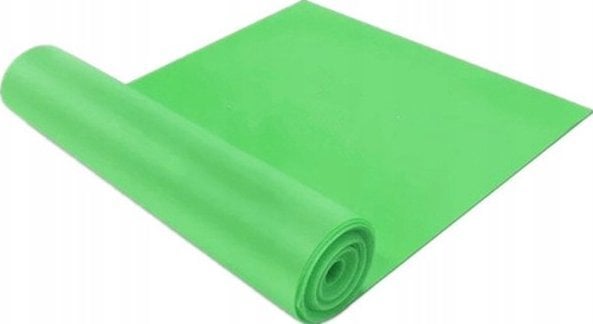 Taśma Gimnastyczna Guma Zielona 1,5m/15cm