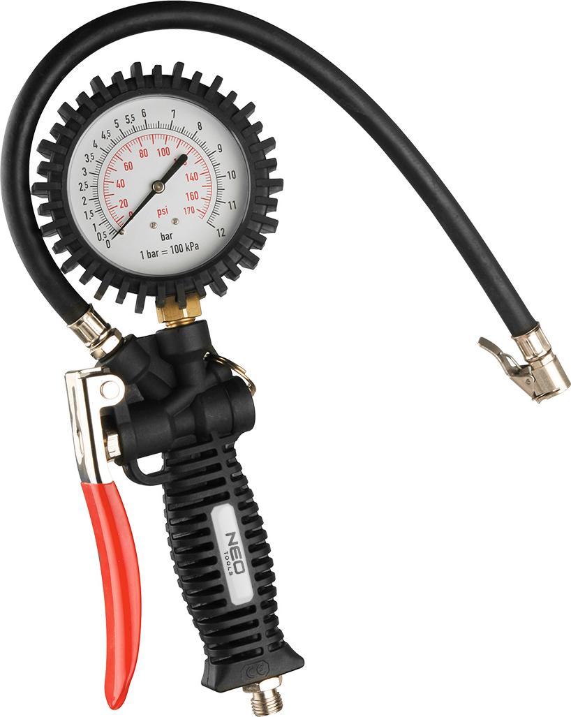 Neo Pistolet do pompowania (Inflating gun with manometer - prof.)