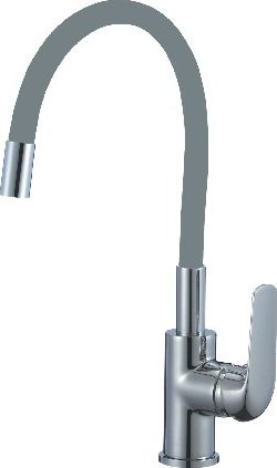 Bateria kuchenna Hydroland Emma stojąca szara z chromowanym korpusem (B.EMMA.SZ)