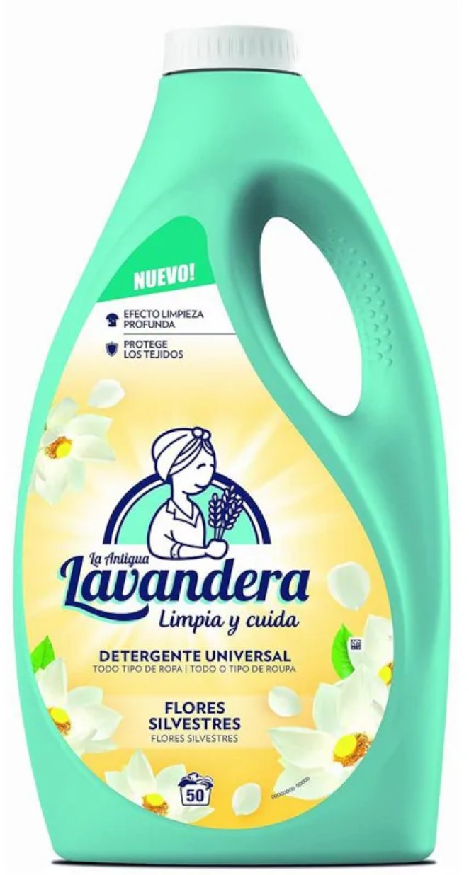 Lavandera Żel do prania LAVANDERA Kwiaty dzikie Dzikie kwiaty 50 prań 2,5L