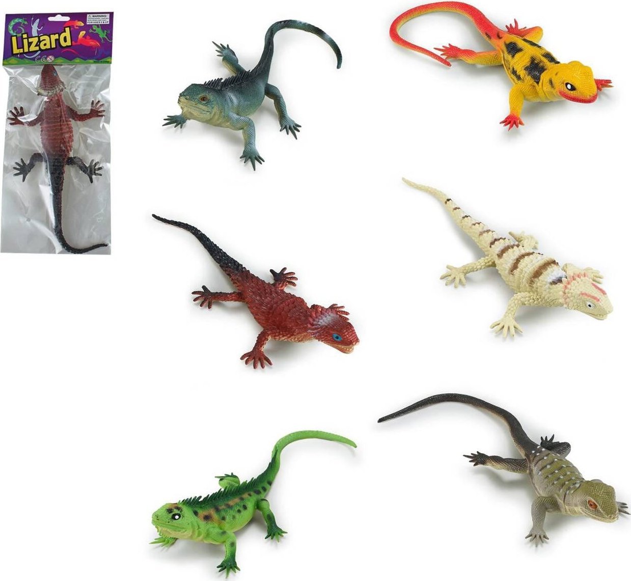 Figurka Trifox JASZCZURKA PISZCZĄCA 6 WZORÓW 1 szt