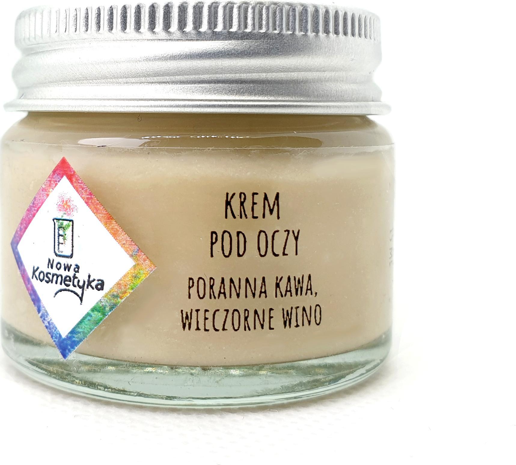 Nowa Kosmetyka Krem pod oczy NOWA KOSMETYKA "Poranna kawa, wieczorne wino", 15ml