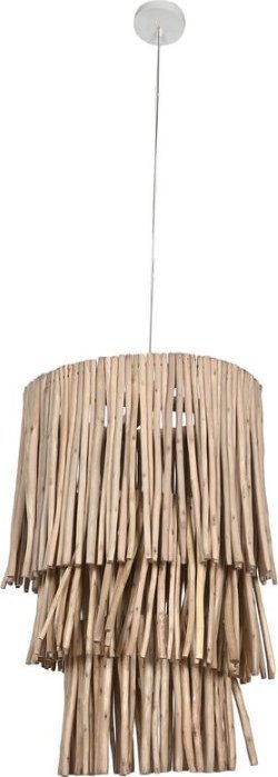 Lampa sufitowa Home ESPRIT Lampa Sufitowa Home ESPRIT Naturalny Drewno eukaliptusowe 50 W 50 x 50 x 90 cm