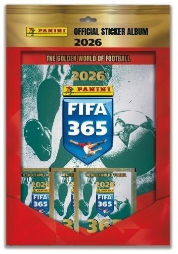 Figurka Panini Album kolekcjonera + 2 opakowania Fifa 365 2026
