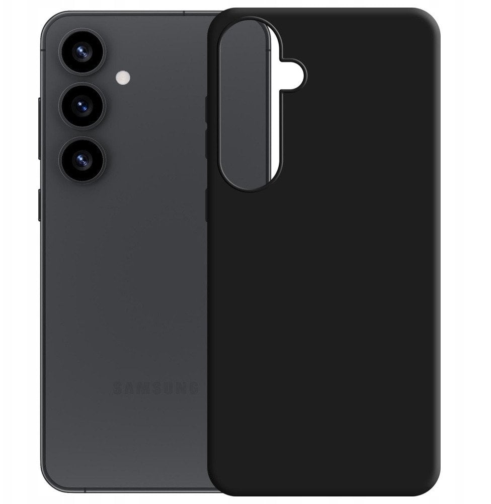 Etui 3MK Hardy MagSilicone do Samsung Galaxy S25 czarny