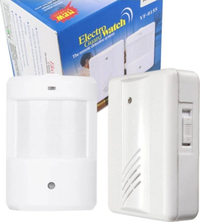 PrzydaSie Czujnik Ruchu Alarm Bezprzewodowy Czujka