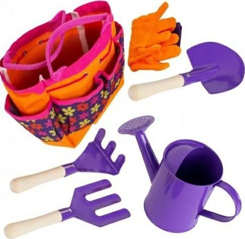 Greenmill GREENMILL ZESTAW NARZĘDZI DLA DZIECI 6szt.