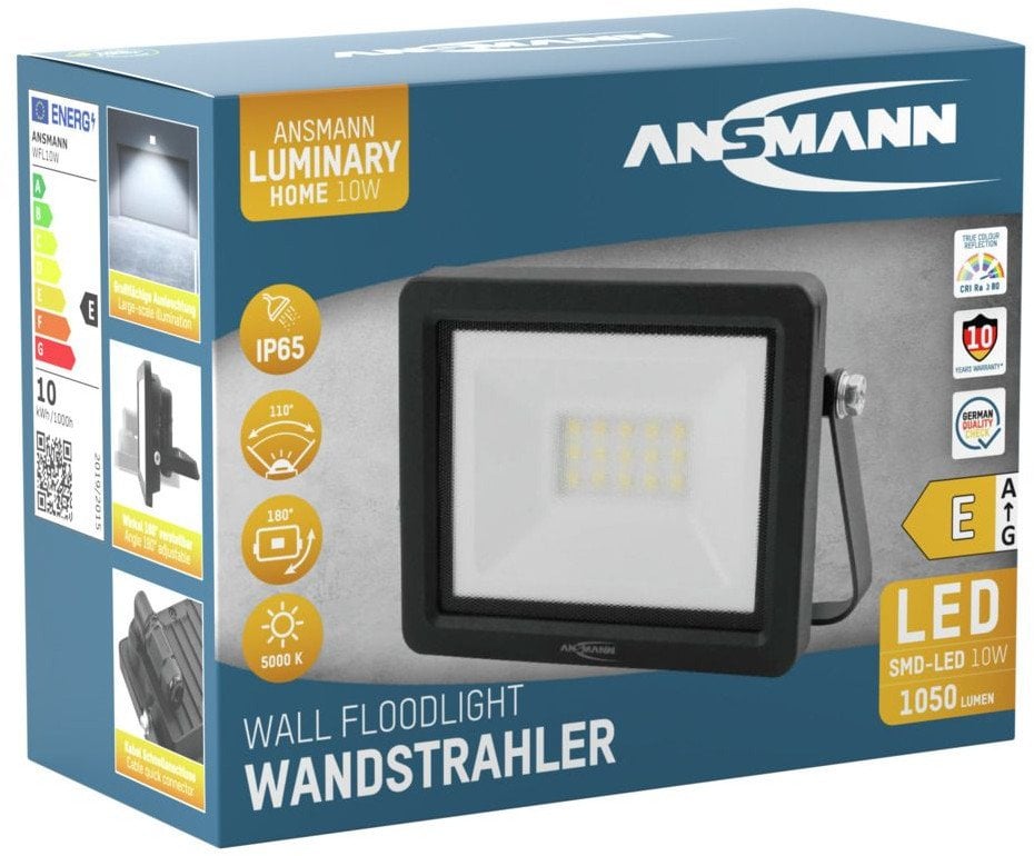 Reflektor ścienny Ansmann WFL10W 1050lm 230V 10W