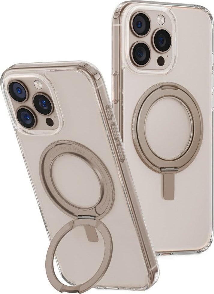 Etui UNIQ Swivix do iPhone 16 Pro Max 360 Rotating Kickstand złoty