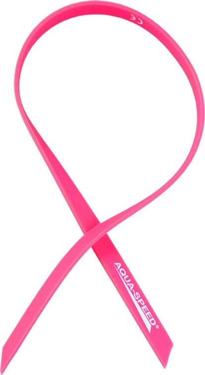 Aqua-Speed Pasek do okularów pływackich pojedynczy różowy