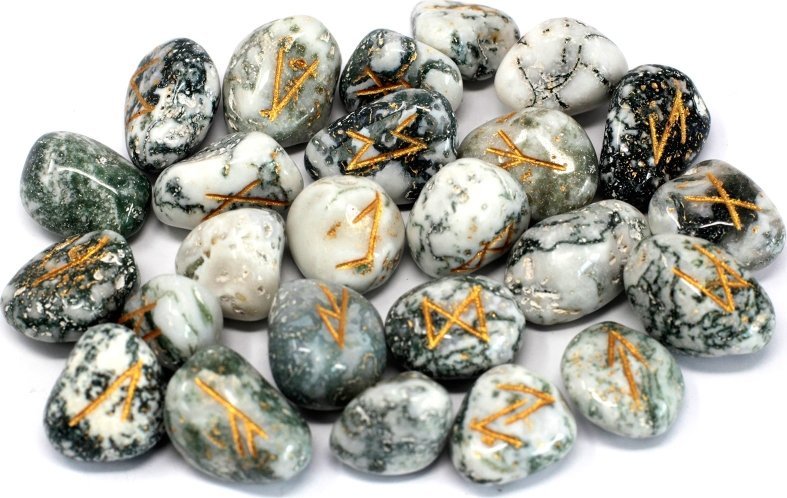 Art-Pol Kamień runiczny - Agat Drzewny