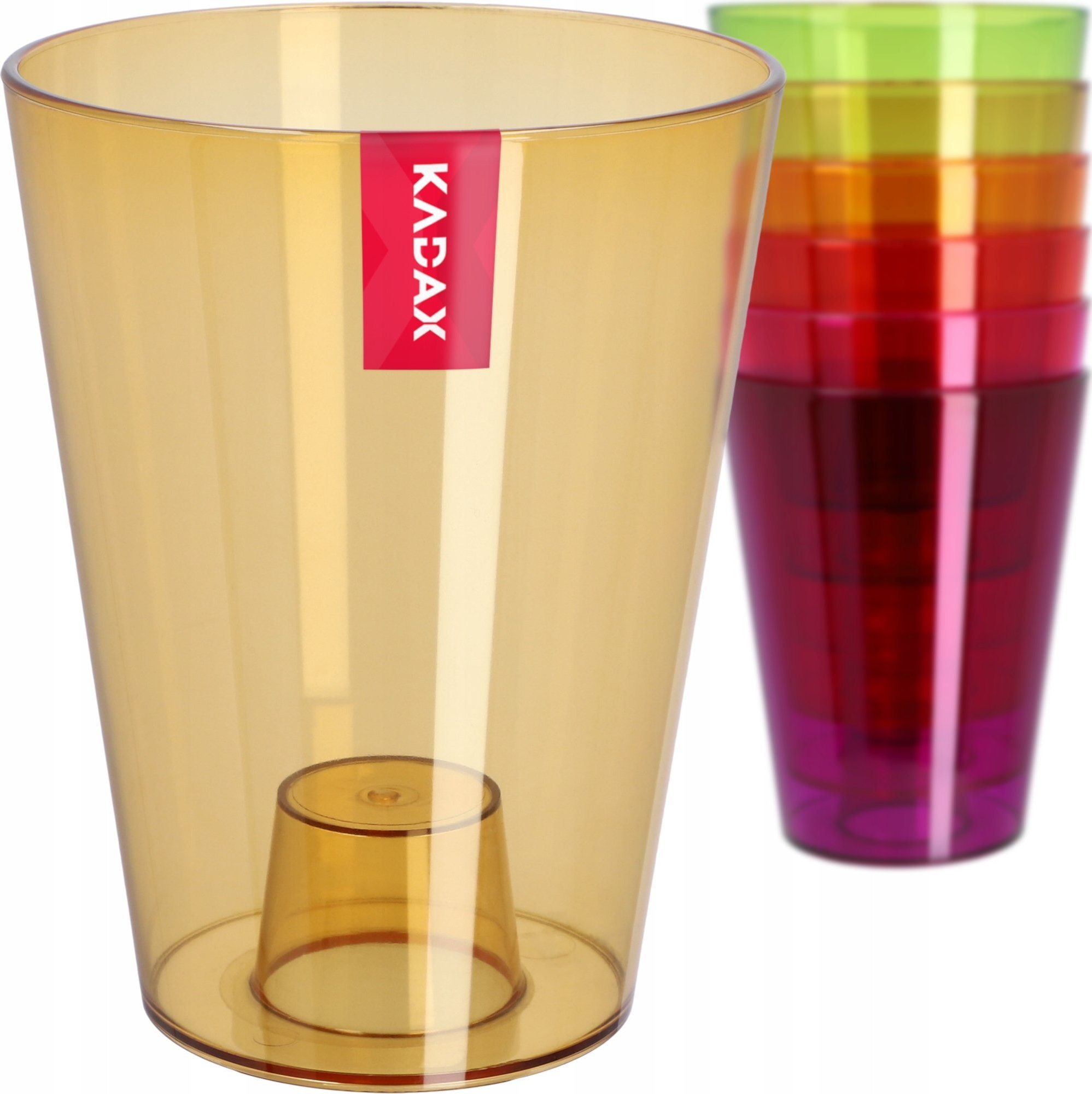 Kadax Doniczka Osłonka Na Storczyk Kwiaty Miodowa 12cm