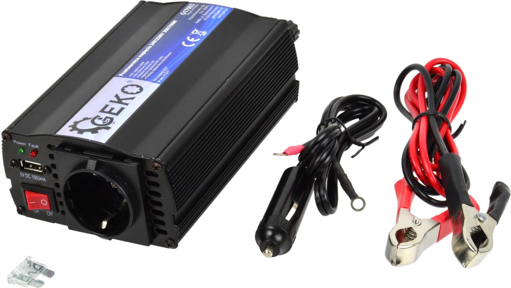 Przetwornica Geko 24V/230V 350/700W