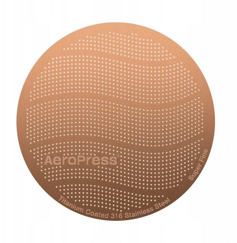 Aero Press Złoty filtr ze stali nierdzewnej Standard