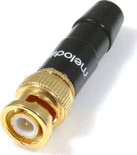 Melodika Melodika MDWBNC Wtyk BNC pozłacany na kabel - 1 szt