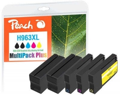 Peach Patrone HP Nr.963XL MultiPack Plus OEM reset 2xb,c,m,y remanufactured