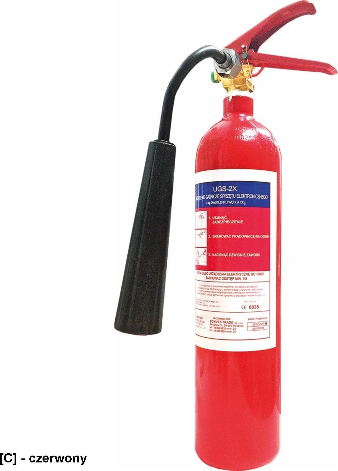 Boxmet BX-UGS-2X - urządzenie gaśnicze urządzeń i podzespołów elektronicznych,komputerów 6 sekund