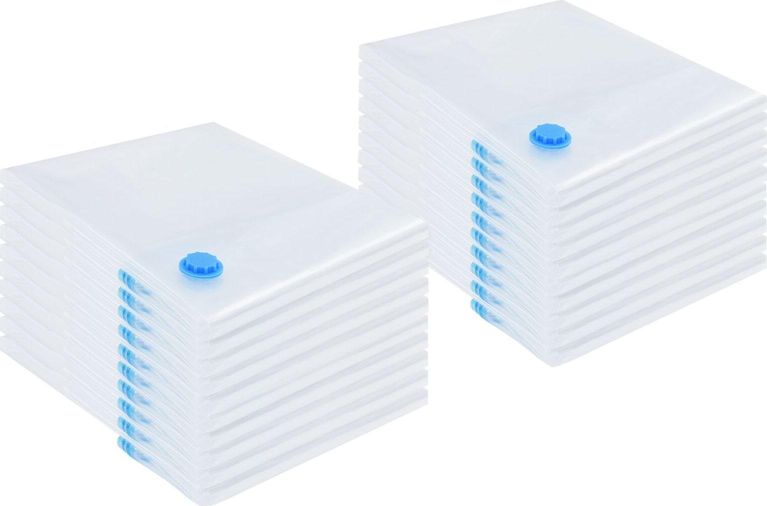 vidaXL Worek podróżny próżniowy Przezroczysty Plastikowy 100 x 80 cm