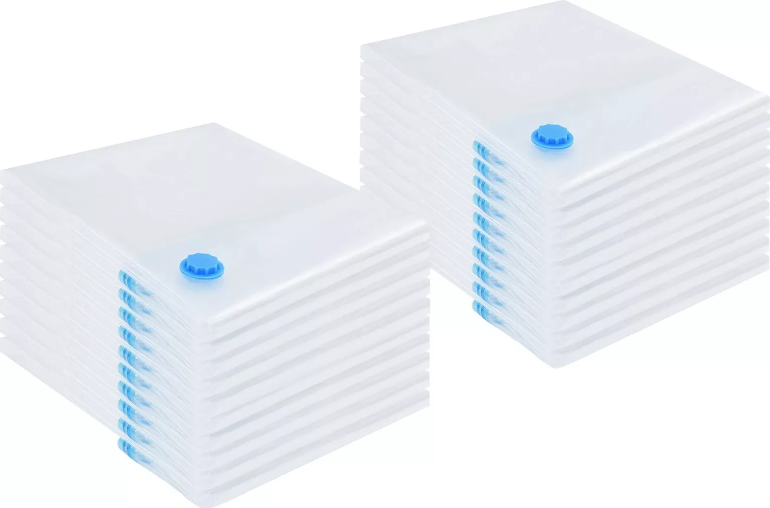 vidaXL Worek podróżny próżniowy Przezroczysty Plastikowy 100 x 80 cm