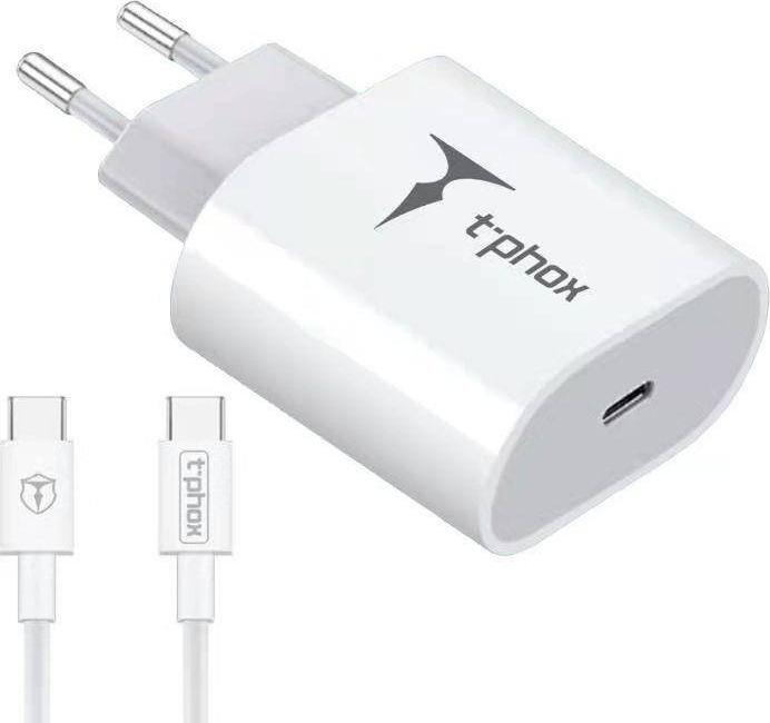 Ładowarka T-Phox iSpeed 1x USB-C 3 A