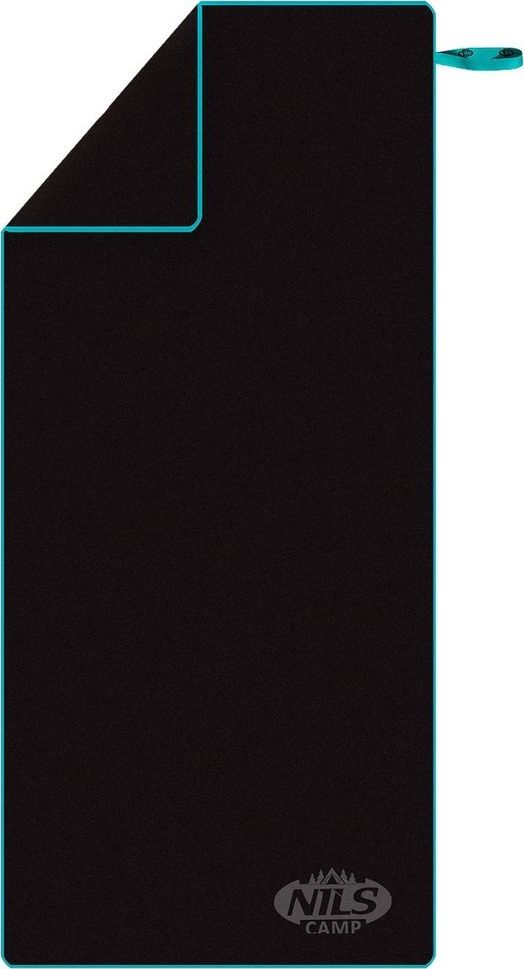 Nils Extreme Ręcznik z mikrofibry Nils Camp NCR13 200X90 cm czarny