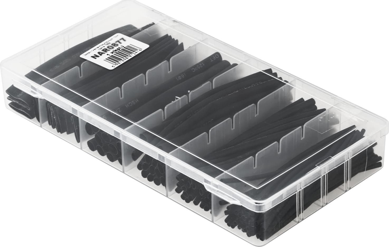 Inne Zestaw rurek termokurczliwych HST-100B 10cm czarne 7858