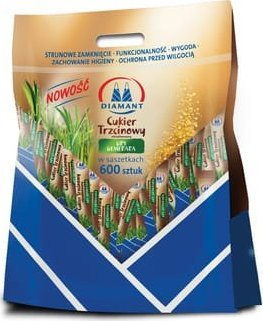 Diamant Diamant cukier trzcinowy saszetka 5gx600 3 kg