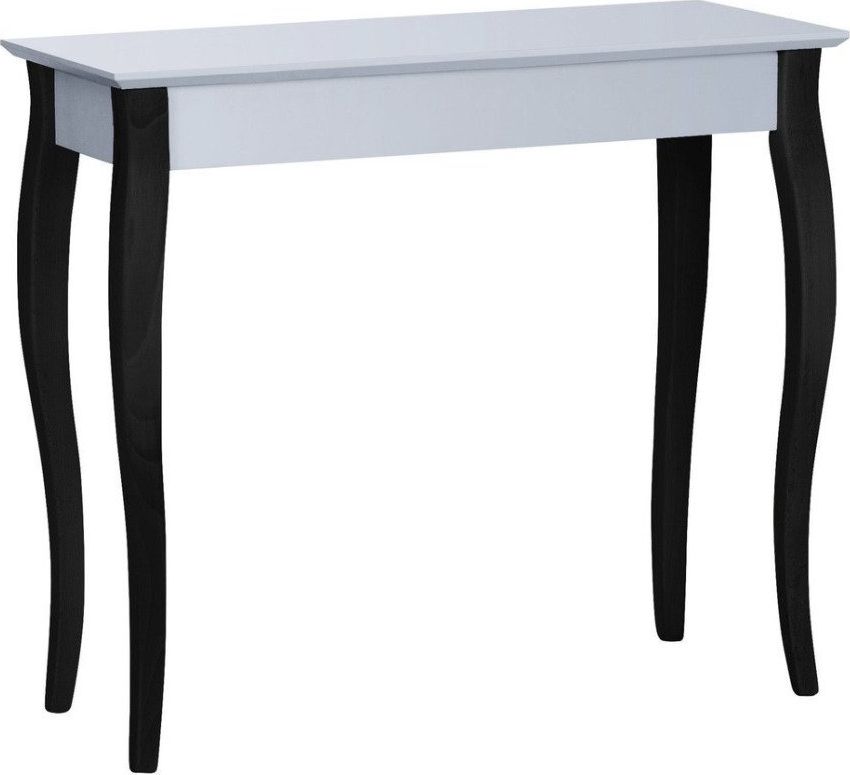Ragaba Konsola LILLO 85x35 jasnoszara/czarna