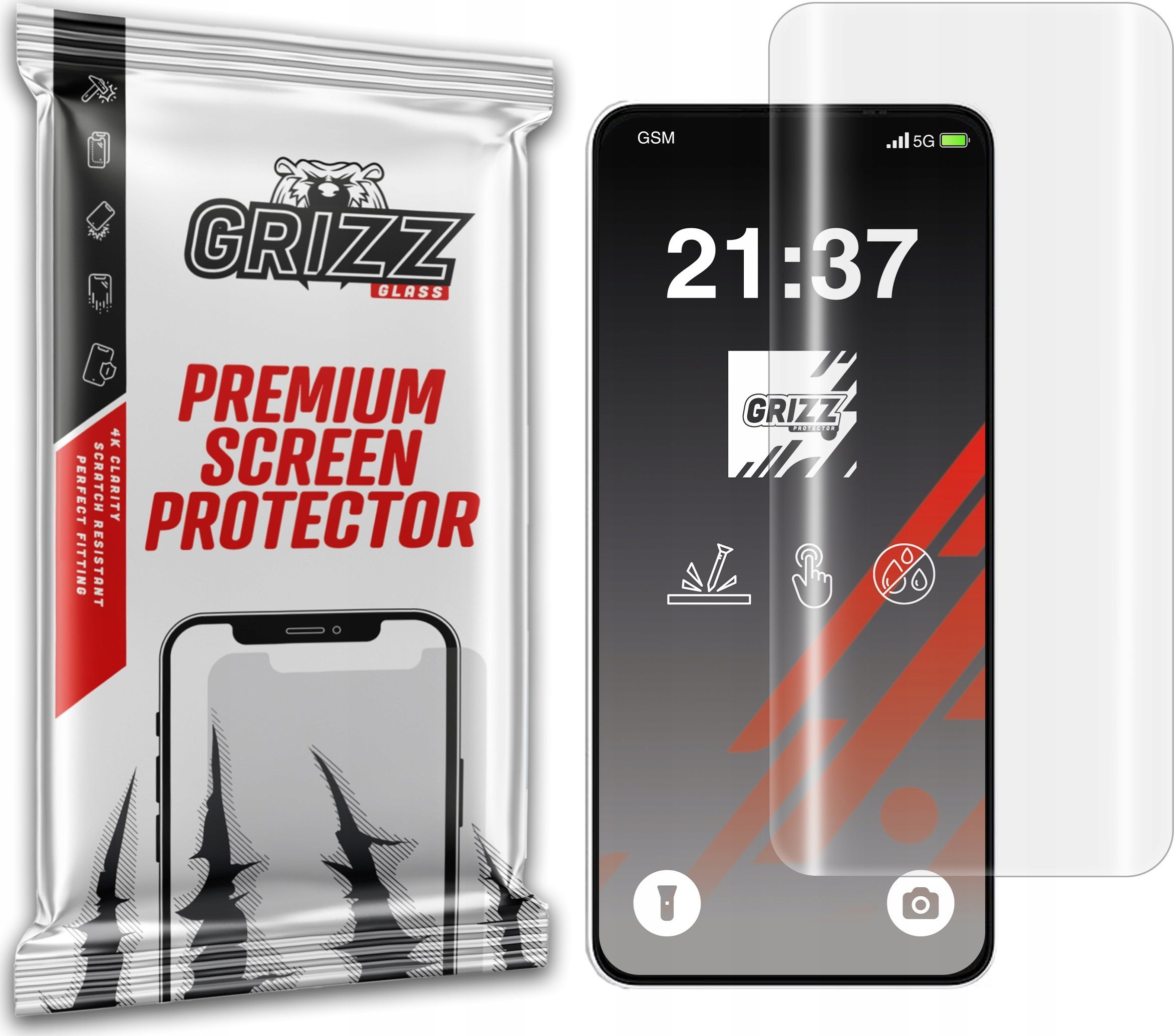 Folia hydrożelowa GrizzGlass Hydrofilm do Ulefone Note 20 Pro