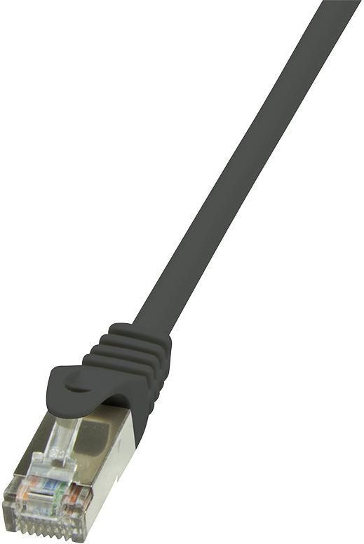 LogiLink Patchcord CAT 6 F/UTP EconLine 5m, Czarny (CP2073S)