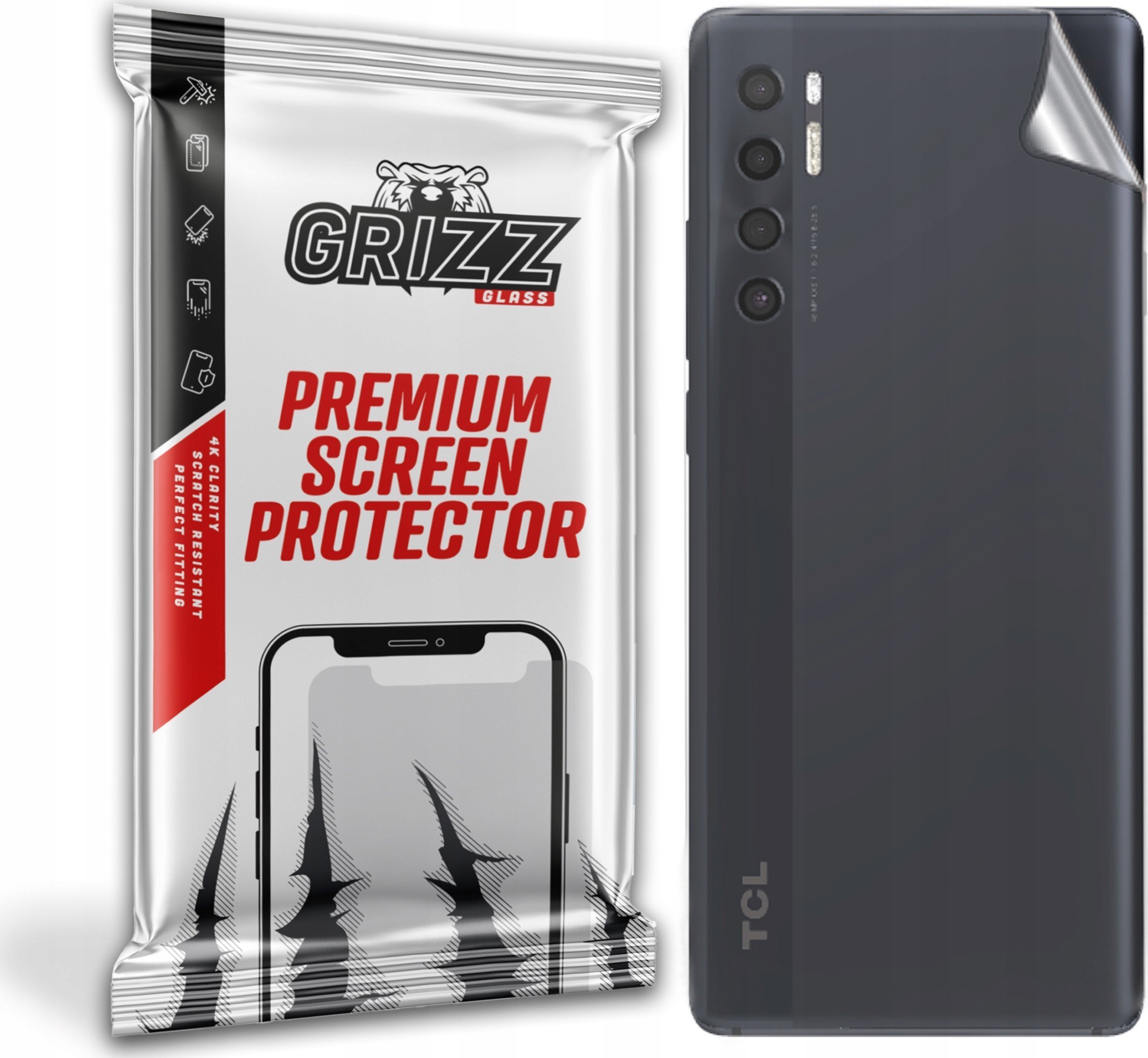 GrizzGlass Folia na tył Grizz TCL 20 Pro 5G