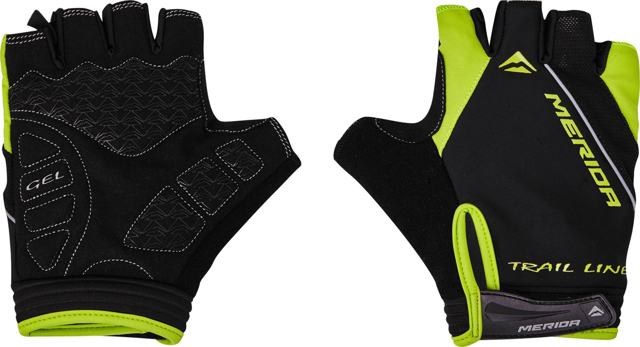 Merida RĘKAWICZKI MERIDA TRAIL LINE KRÓTKI PALEC Rozmiar: M, Wybierz kolor: Black Green