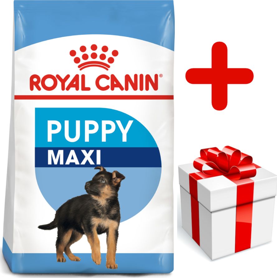 Royal Canin ROYAL CANIN Maxi Puppy 15kg karma sucha dla szczeniąt, od 2 do 15 miesiąca życia, ras dużych + niespodzianka dla psa GRATIS!