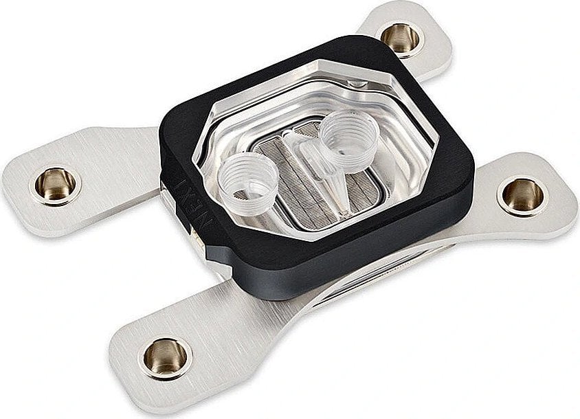 Aqua Computer Aqua Computer cuplex kryos NEXT RGBpx AM4/3000/5000 - Acryl + 925 Silber, schwarz