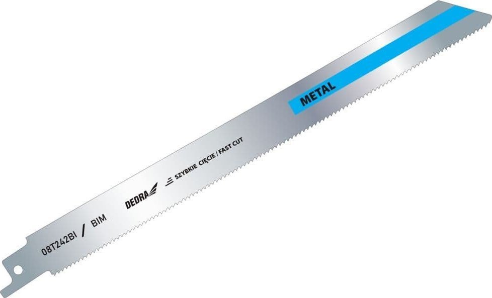 Dedra Brzeszczoty do piły szablastej 225/205mm, metal, BIM,2szt