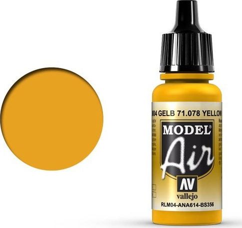 Vallejo Yellow RLM04 71.078 uniwersalny