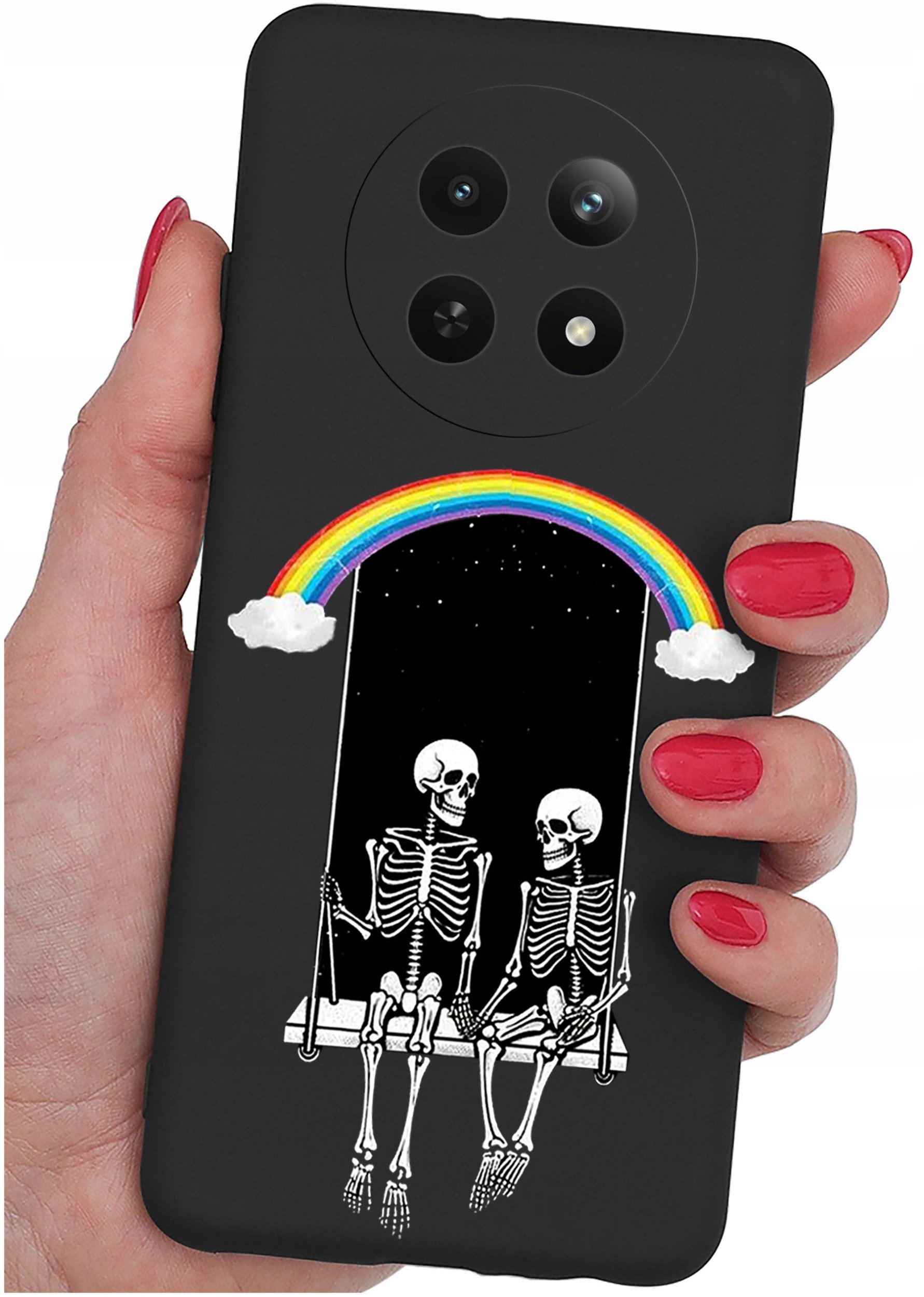 Etui do Realme 12 5G | 12x 5G WZORY |SILIKONOWE MATT CASE + SZKŁO 9H