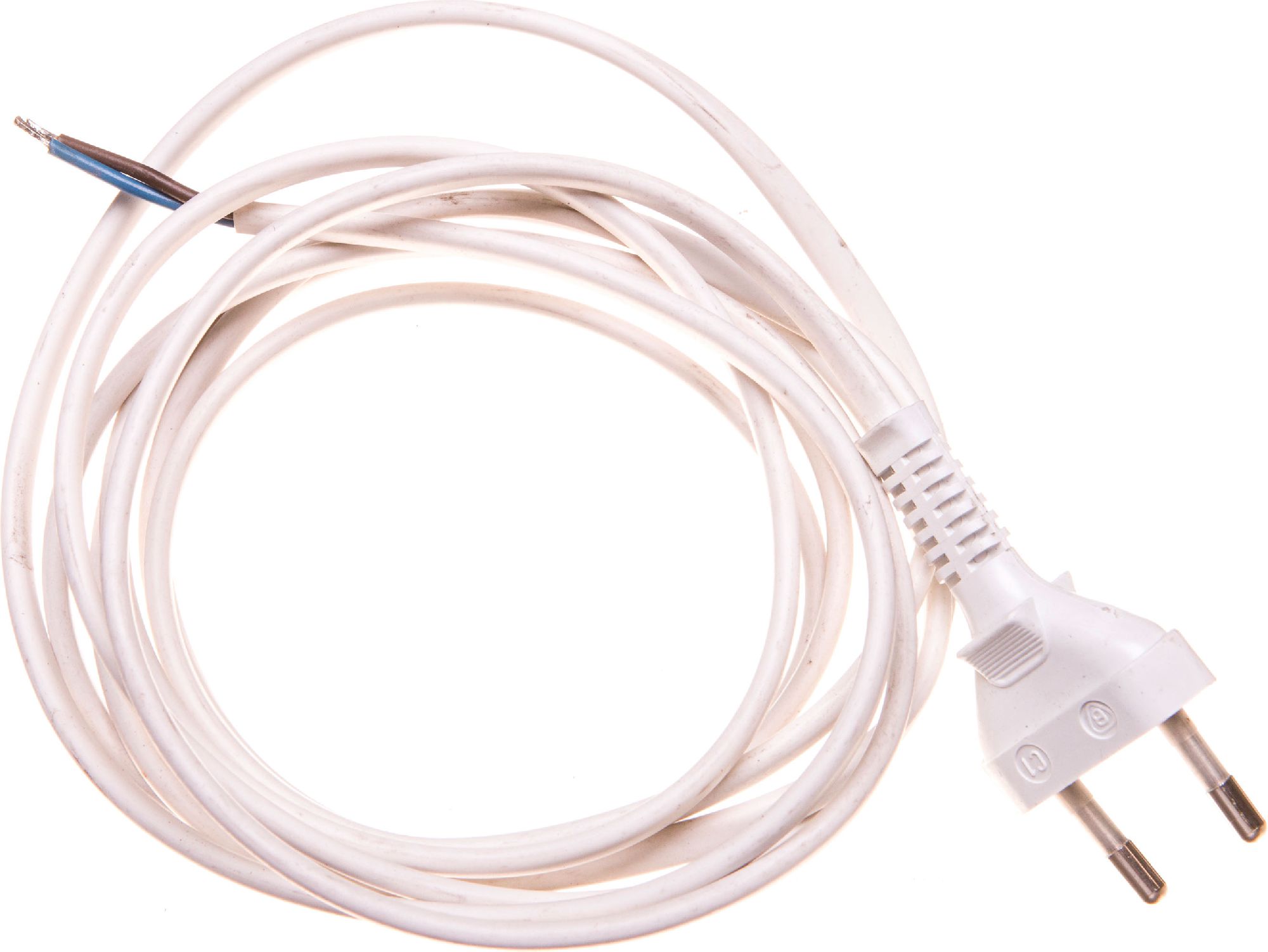 Zamel Przewód przyłączeniowy bez wyłącznika 250cm biały SP-250/2X0,75/-BIA (YNS10000451)