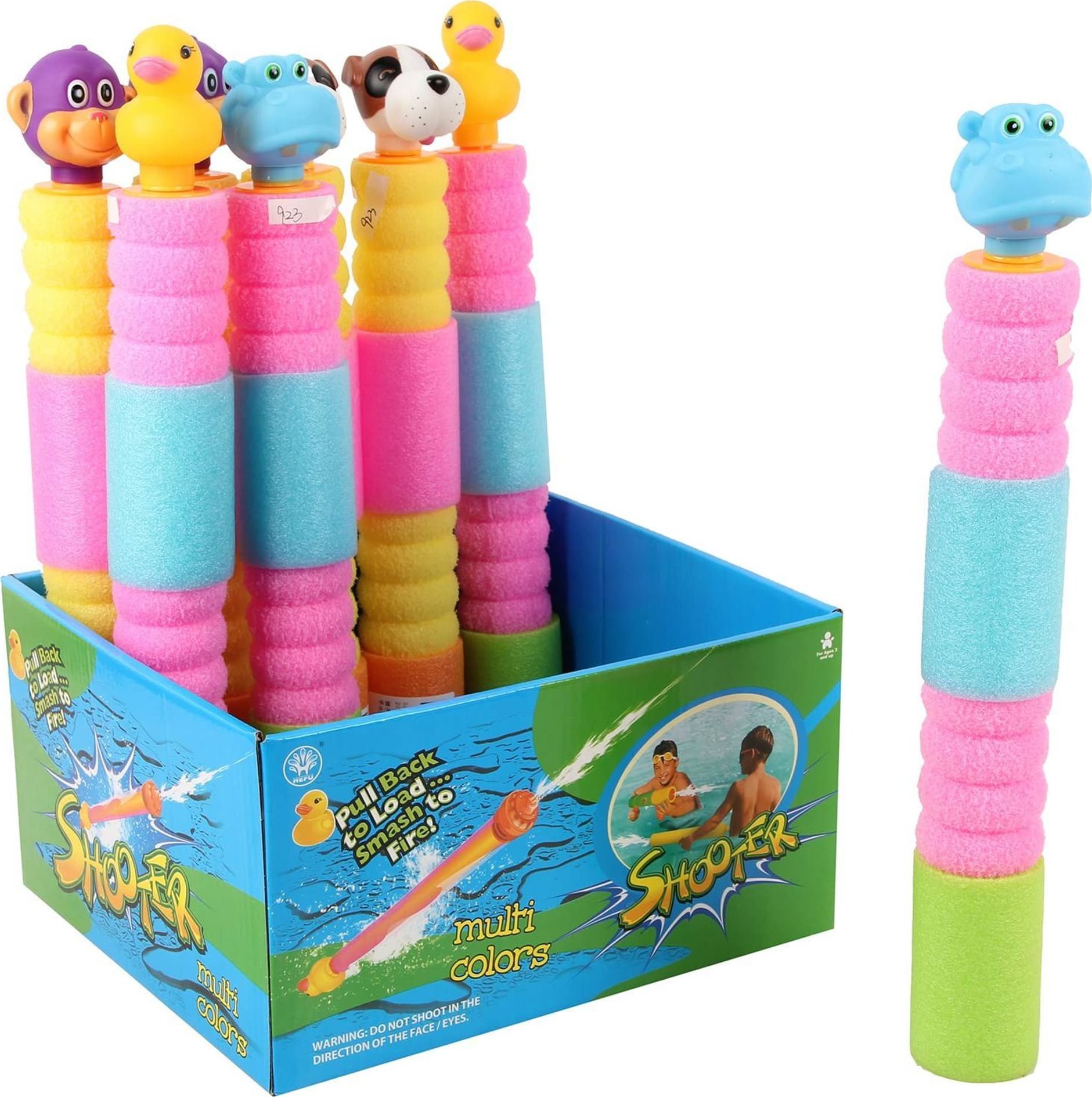 Trifox Pompa wodna piankowa zwierzęta MIX